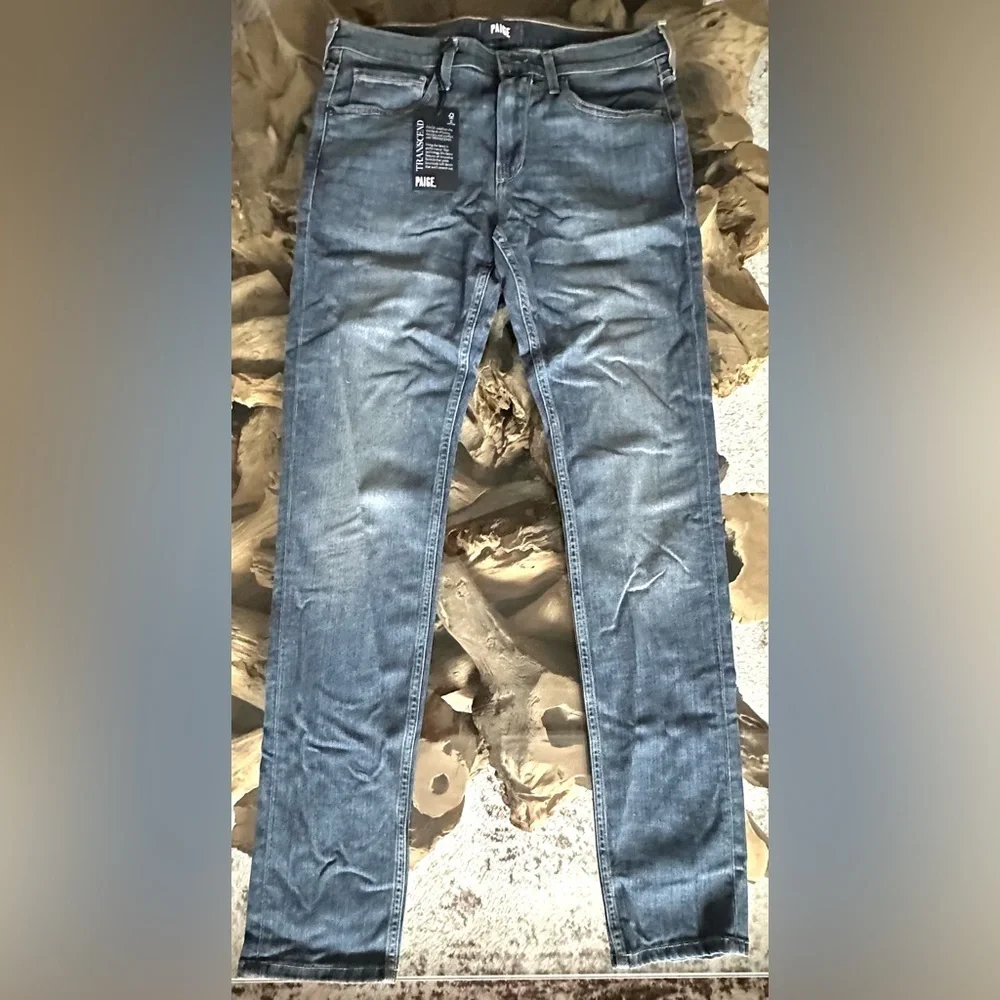 ‼️RARE‼️🎸PAIGE🎸🔥NWT🔥Croft Skinny Jeans in Birch—31